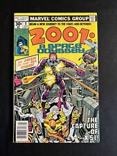 2001: A Space Odyssey #8 - Marvel Comics 1977 1st App of Machine Man Jack Kirby picture