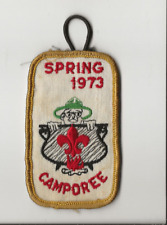 SPRING 1973 CAMP o REE  Patch / COOKING - Cub Boy Scout BSA JE/B13 picture