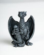 Fierce Mini Dragon Gargoyle (1) Hand Painted 'Stone' Finish Gothic Statues picture