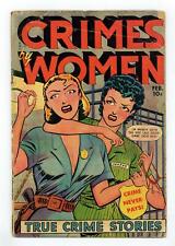 Crimes by Women #11 FR/GD 1.5 1950 picture