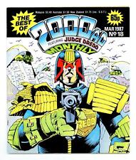 Best of 2000 AD Monthly #18 FN 6.0 1987 picture