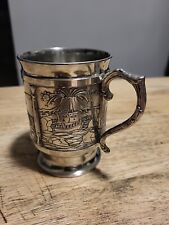 Vintage Mullingar Pewter Ireland St Patrick Tankard Beer Mug picture
