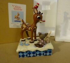 Jim Shore RUDOLPH THE RED NOSED REINDEER FOREST FRIENDS Christmas Figure 4034893 picture