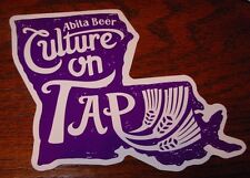 ABITA BREWING LOUISIANA Culture STICKER decal craft beer brewery new orleans Z picture