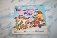 Vintage 1968 Walt Disney Book with Record Story of Peter and the Wolf picture