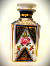 Antique Vanity Bottle Dresser Jar Hand Decorated picture