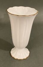 Christian Dior White Vase  24 Karat Gold Trim Art de la Table 1990s Japan picture