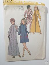 Simplicity 9722 Vintage 1971 Robes Sewing Pattern Size 12-14 Uncut picture