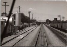 Vintage 1950s ONTARIO, California Photo / Snapshot / SANTA FE RAILROAD DEPOT picture