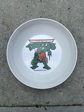 Vtg Teenage Mutant Ninja Turtles Raphael Cereal Bowl Plastic 1989 Mirage Studios picture