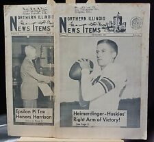 NORTHERN ILLINOIS News Items Pamphlets 1950 & 1951 picture