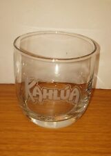 Kahlua Lowball Rock Clear Cocktail Glass Barware picture