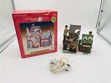 Santa's Workbench Towne Series THE BUNCH OF GRAPES WINERY 2000 Lighted Village picture