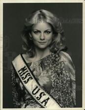 1978 Press Photo Kimberly Louise Tomes, Miss USA 1977 - pix20622 picture