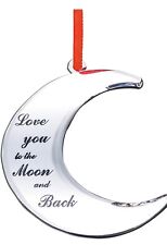 Holiday Jingle Love You to The Moon and Back Stunning Christmas Tree Ornament picture