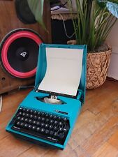 Vintage Super-G Smith-Corona Typewriter | Teal  picture