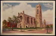 Vintage Postcard 1935 U. of Chicago (Rockefeller) Chapel, Chicago, Illinois (IL) picture