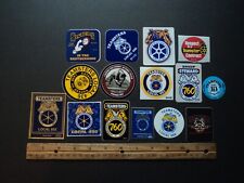 Lot of 15 Small Teamsters Union Local Hard Hat Decals Stickers IBOT picture