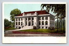 Public Library Marquette Michigan MI Postcard picture