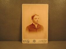 Edwardian Antique Cabinet Card Photo of Young Boy.......FREE SHIPPING picture