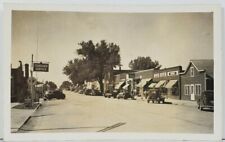 SD Marion Street View Coca-Cola Standard Service Quaker State 1930s Postcard O10 picture