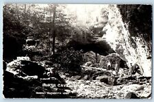 Maquoketa Iowa IA Postcard RPPC Photo Burts Cave Cundill Children Scene c1930's picture