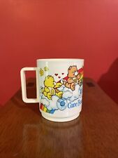 Vintage 1980s Care Bears Plastic Coffee Tea Mug Cup By Deka picture