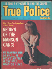 True Police Cases 6/1972-Bondage cover-Charles Manson Gang-Squeaky Fromme-Exp... picture