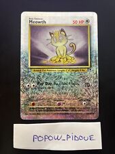 Pokemon Card Reverse Meowth 53/110 Legendary Collection Wizards Exc Condition picture