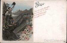 Austria Gruss Postcard Vintage Post Card picture
