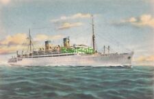 Postcard Ship M/S Italia Home Lines picture
