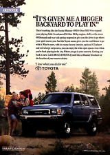 1991 TOYOTA 4RUNNER 4WD 4-DOOR SR5 V6—ORIGINAL VINTAGE MAGAZINE ADVERTISEMENT AD picture