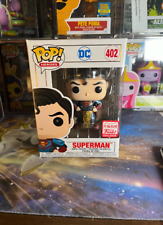 Funko Pop Heroes Metallic Superman #402 IMPERIAL PALACE  Exclusive W/PROTECTOR picture