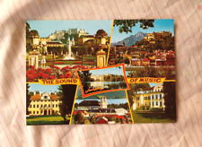 The Sound of Music Salzburg Austria Postcard 1988 picture