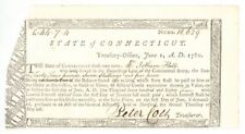 Continental Army Connecticut Line Bond issued to a Revolutionary War Soldier and picture