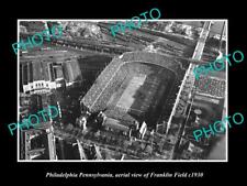 8x6 HISTORIC PHOTO OF PHILADELPHIA PENNSYLVANIA AERIAL OF FRANKLIN FIELD c1930 picture