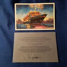 DISNEY CRUISE LINE DCL Castaway Club Collectible Ship Art Series G. Manchess picture