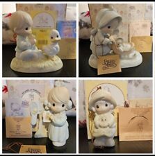 Precious Moments Lot Of 4 Figurines picture