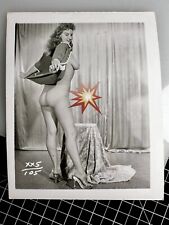 Vtg Original 50’s Jackie Miller Risque Cheesecake Pinup Busty Model Photo #202 picture