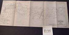 1912 East Branch Elizabeth River Berkeley Norfolk VA Army Engineering Sketch Map picture