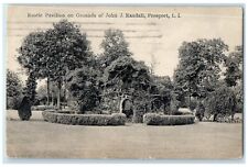 1916 Rustic Pavilion Grounds John Randall Freeport Long Island New York Postcard picture