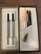 Rare Cross 2515 Duo Set (Pen, Pencil) GE with Refills GENERAL ELECTRIC picture