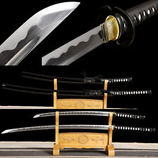 40''Katana+30''Wakizashi Musashi 1095 Steel Japanese Samurai Sharp Swords Set picture