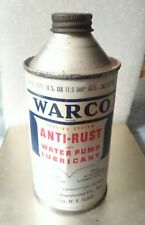 Warco Vtg RARE Water Pump Lubricant Can picture