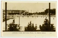1939 El Reno Oklahoma Legion Park Bathing Pool Real Photo picture