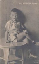 RPPC Crown Prince Wilhelm of Prussia German Royalty Monarchy Photo Postcard C33 picture