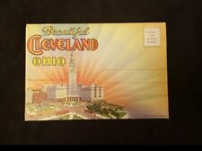 1930's Cleveland OH Postcard Book (Curt Teich / Linen Finish) picture