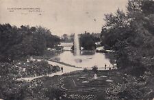 VINTAGE 1909 Postcard SOLDIERS HOME GARDEN AND LAKES DAYTON OHIO DB picture