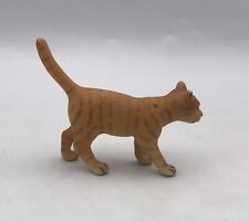 Schleich ORANGE TABBY CAT Domestic Animal Figure Kitty 2003 Retired 13286 picture