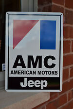 AMC JEEP American Motors Racing Sign Service Mechanic 10